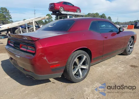 2019 Dodge Challenger Sxt из США, поврежденный, VIN 2C3CDZAG7KH625080